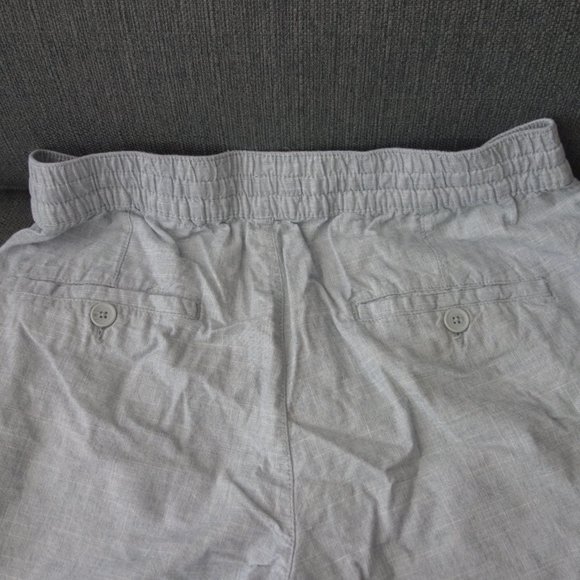 H&M L.O.G.G. Label of Graded Goods Gray with Blue 100% Cotton Size M Shorts - Picture 9 of 15